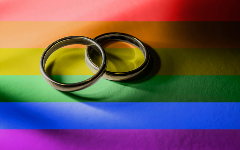 Rainbow Wedding Ring (photo credit: Flickr) Rainbow Wedding Ring (photo credit: Flickr)