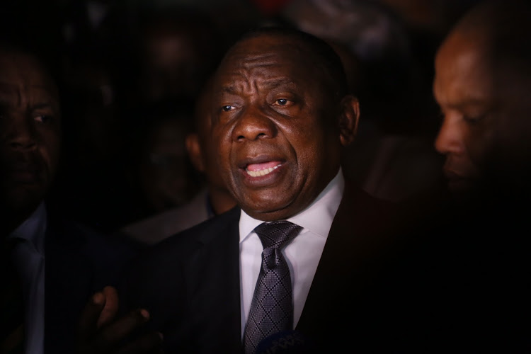 South Africa's President Cyril Ramaphosa (photo credit: Alon Skuy)