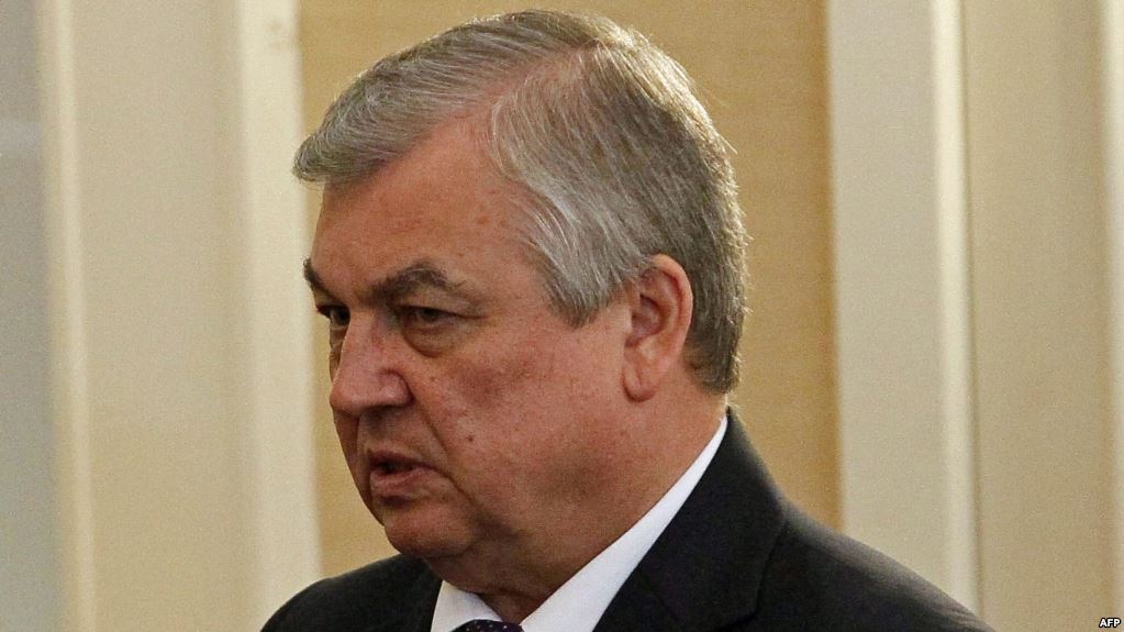 Russian negotiator on Syria Aleksandr Lavrentyev (photo credit: Radio Free Europe/Radio Liberty)