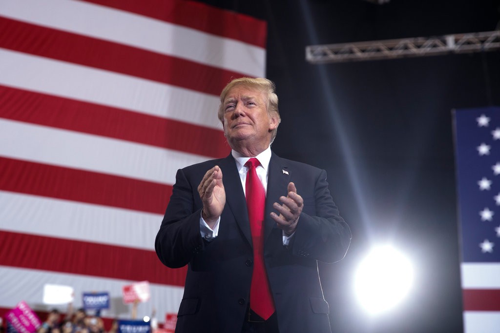 Trump asserted in a Twitter post on Monday that he had "the absolute right" to pardon himself (photo credit: Tom Brenner/The New York Times) Trump asserted in a Twitter post on Monday that he had "the absolute right" to pardon himself (photo credit: Tom Brenner/The New York Times)