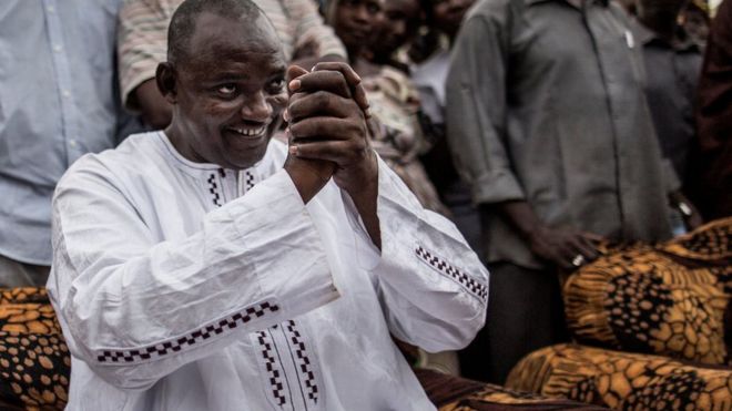 The Gambia's current President, Adama Barrow (Photo credit: bbc.com) The Gambia's current President, Adama Barrow (Photo credit: bbc.com)