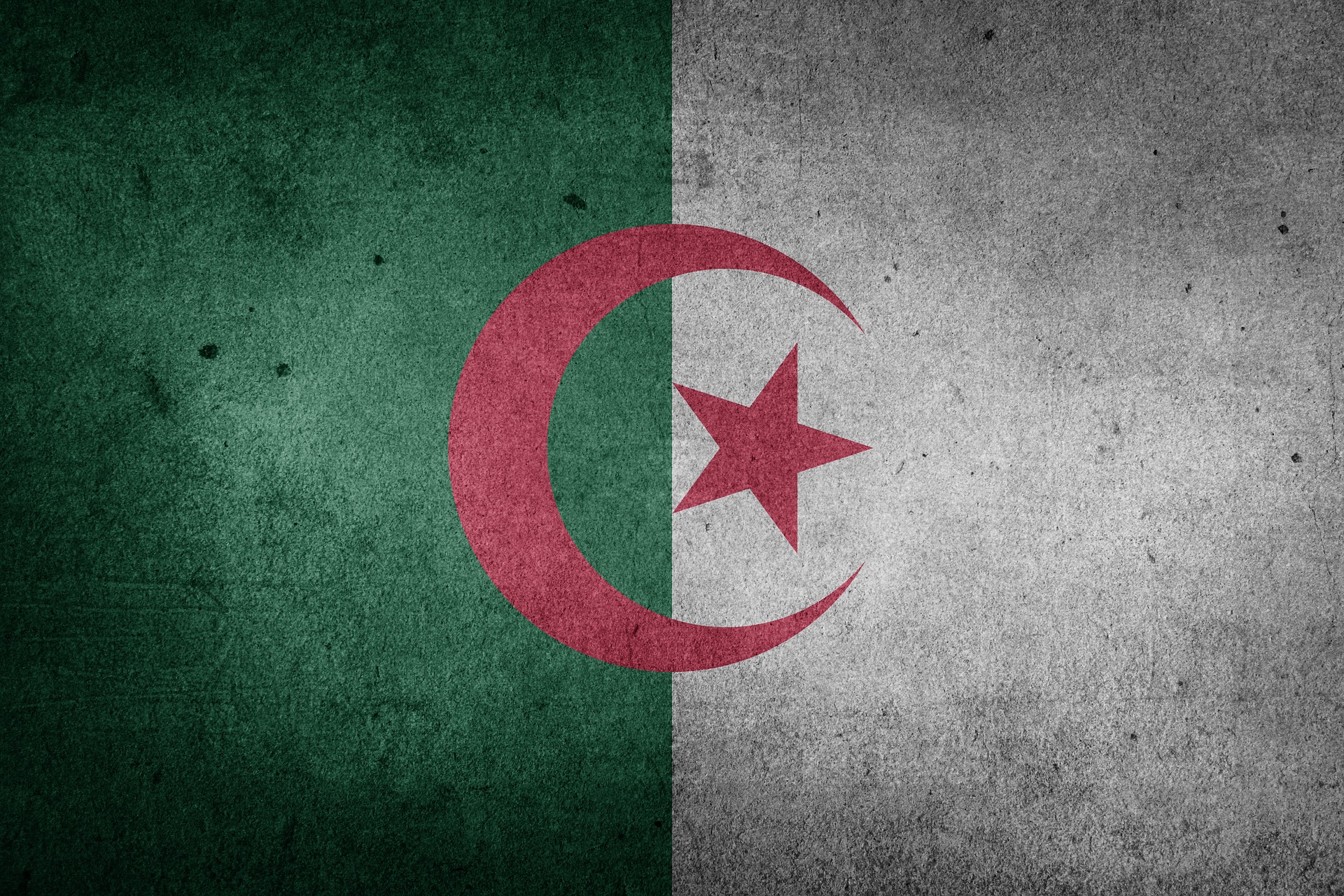 Flag of Algeria (photo credit: pixabay)