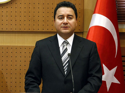 Ali Babacan Deputy Prime Minister of Turkey (photo credit: Trend)