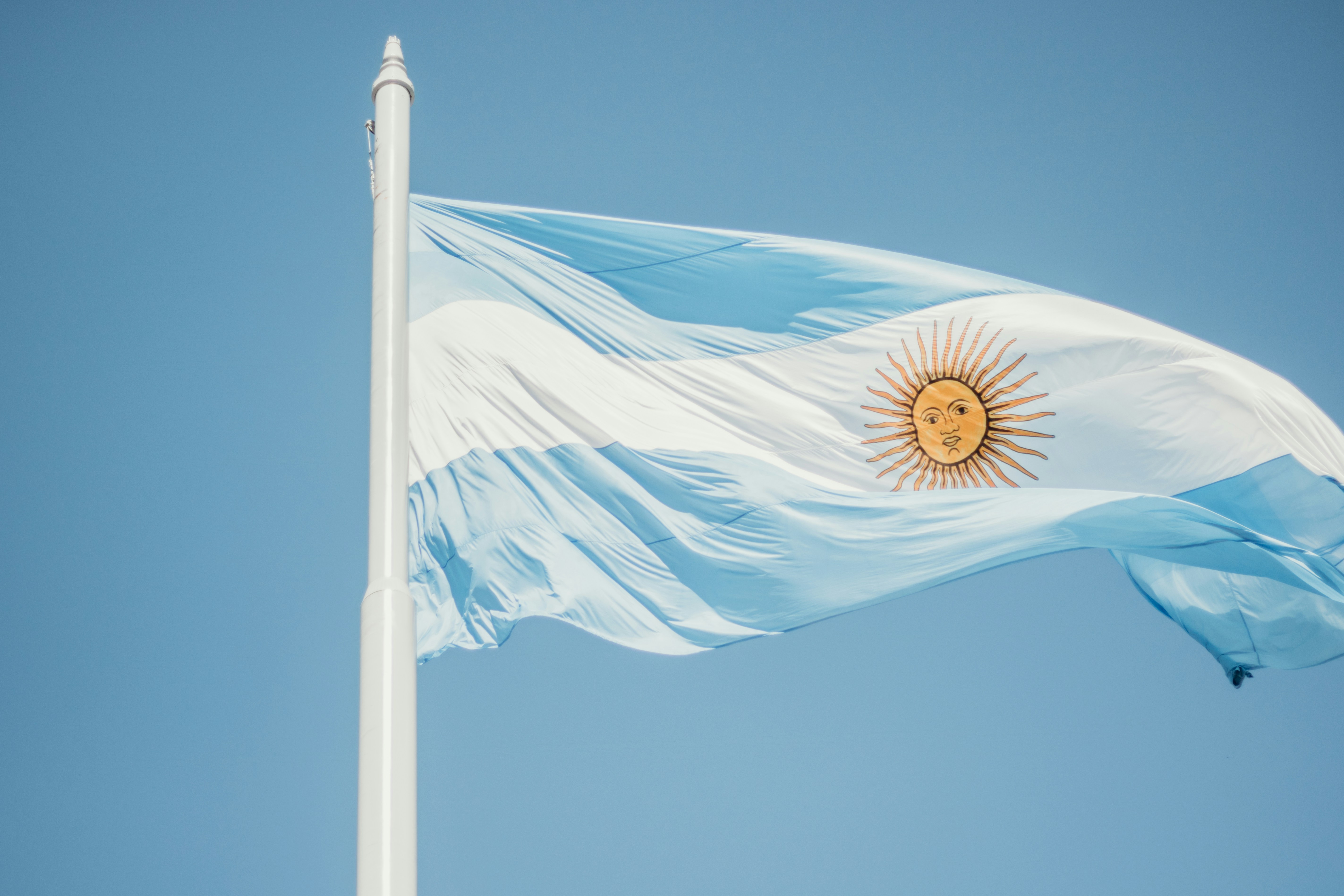 Flag of Argentina (photo credit: Angelica Reyes via unsplash) 