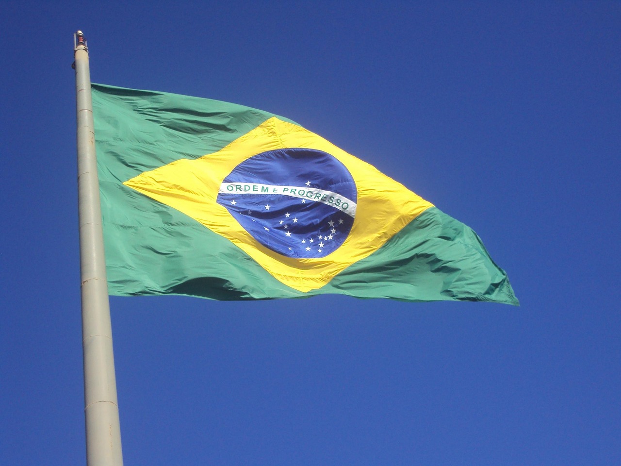 Flag of Brazil (photo credit: ilanwet via pixabay) Flag of Brazil (photo credit: ilanwet via pixabay)
