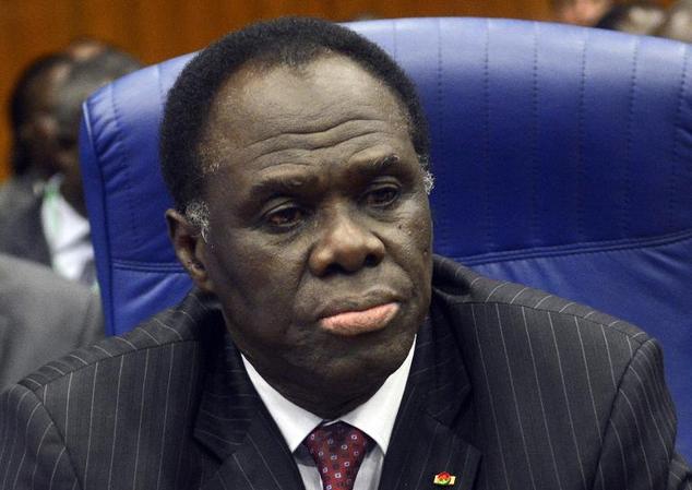 Burkina Faso Interim President Michel Kafando (photo credit: AFP)