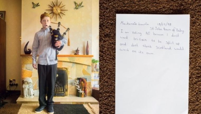 Photo: Craig Easton, from the "Scottish Referendum" series Photo: Craig Easton, from the "Scottish Referendum" series