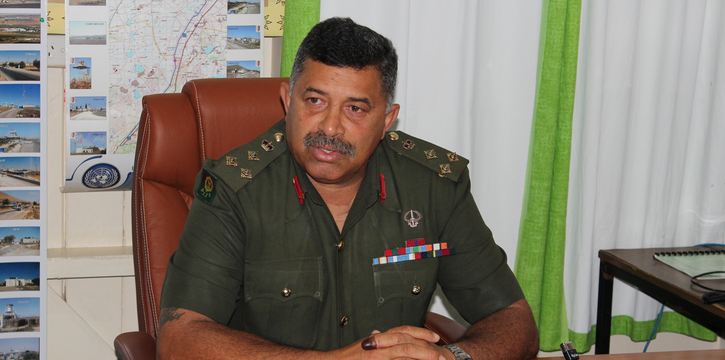 Brigadier General Mosese Tikoitoga. Photo: Mads Anneberg