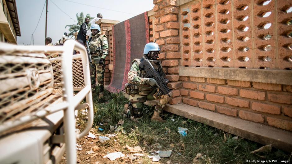 MINUSCA troops (photo credit: AFP)