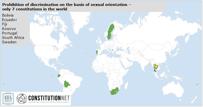 Constitutional protection of sexual minorities - will Thailand join the club? Constitutional protection of sexual minorities - will Thailand join the club?