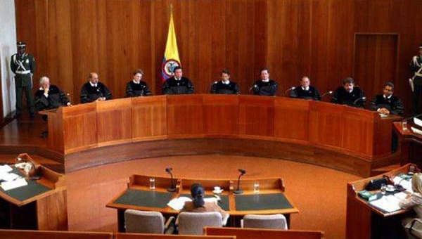 Constitutional Court of Colombia (photo credit: Tele Sur) Constitutional Court of Colombia (photo credit: Tele Sur)