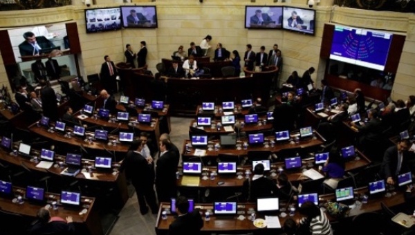 Colombian Congress (photo credit: EFE)