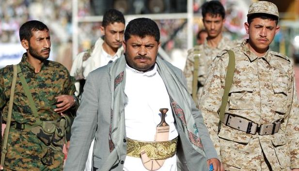 The president of Yemen’s “Revolutionary Council,” Mohammed Ali Al-Houthi, takes part in a gathering of Shi’ite Houthi movement in a northern Sana’a stadium on February 7, 2015. (AFP Photo/Mohammed Huwais) Mohammed Ali Al-Houthi. (AFP Photo/Mohammed Huwais)