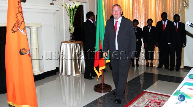 Dr Guy Scott vice President Zambia