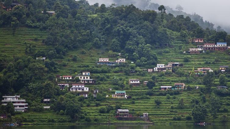 Nepal country side, Photo:Kessel Nepal country side, Photo:Kessel