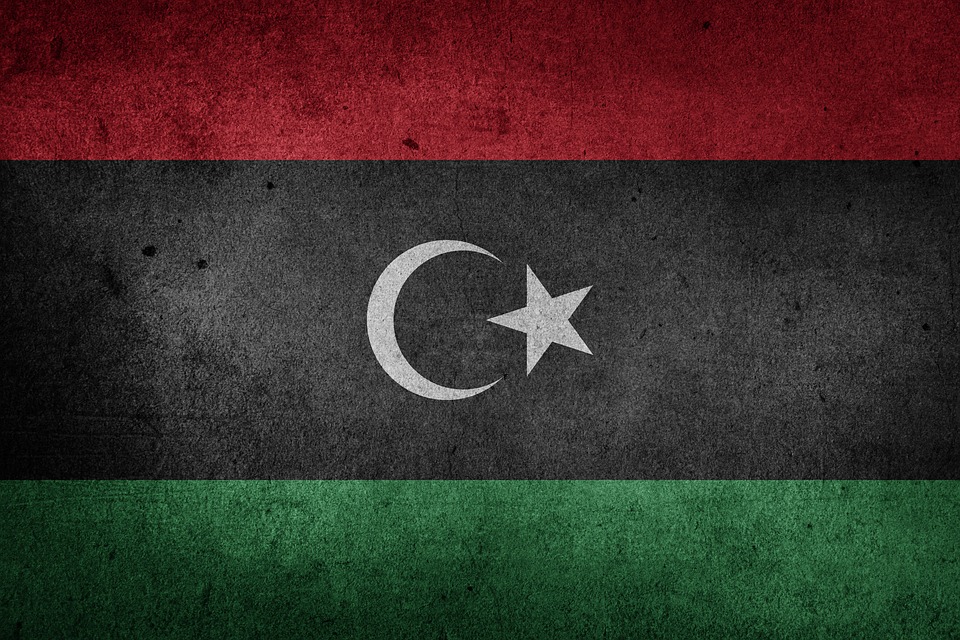 Flag of Libya (photo credit: pixabay)