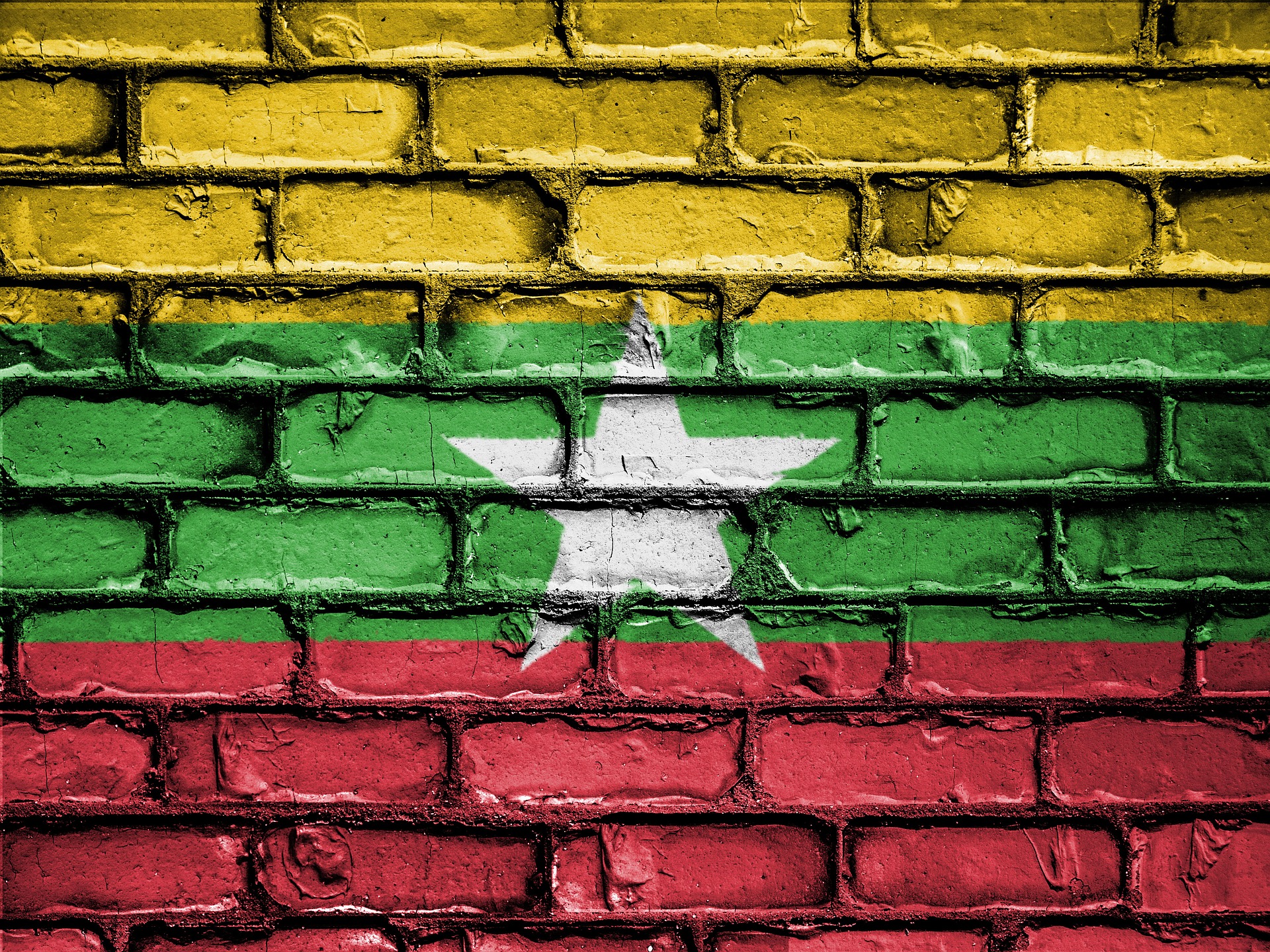Flag of Myanmar (photo credit: pixabay) Flag of Myanmar (photo credit: pixabay)