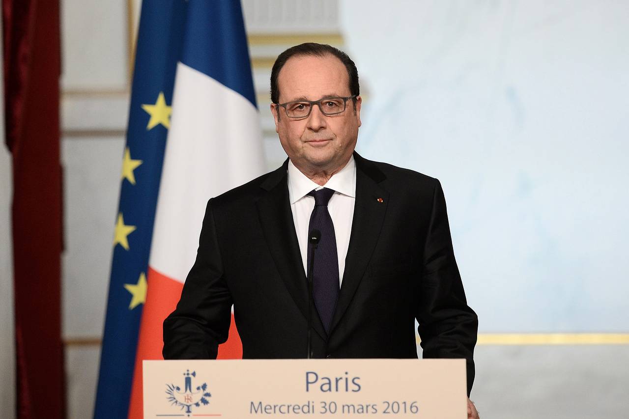 President Francois Hollande (photo credit: European Press Photo Agency)