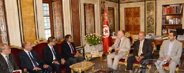 Head of Libya's Constitutional Drafting Assembly takes interest in Tunisian experience