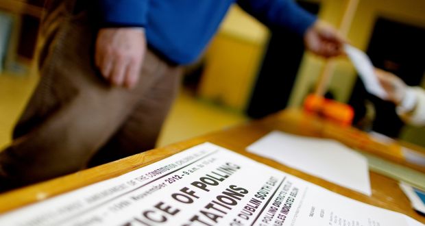 Polling station (photo credit: Julien Behal / PA Wire)