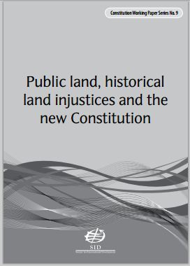 Public land, historical land injustice and the new Constitution Public land, historical land injustice and the new Constitution