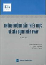 Những hướng dẫn thiết thực về xây dựng hiến pháp, International IDEA - 2013 Những hướng dẫn thiết thực về xây dựng hiến pháp, International IDEA - 2013