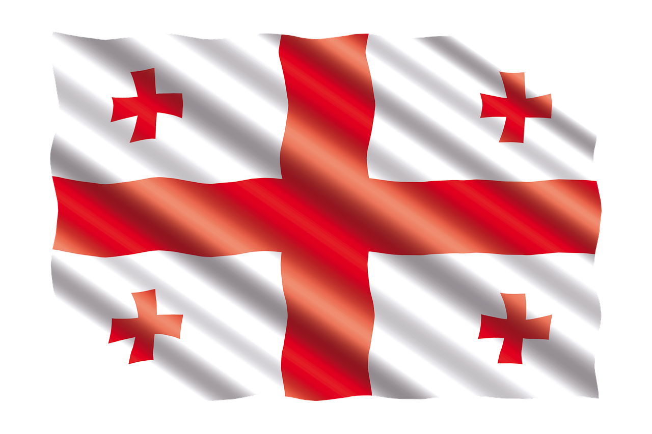 Flag of Georgia (photo credit: jorono via pixabay) Flag of Georgia (photo credit: jorono via pixabay)