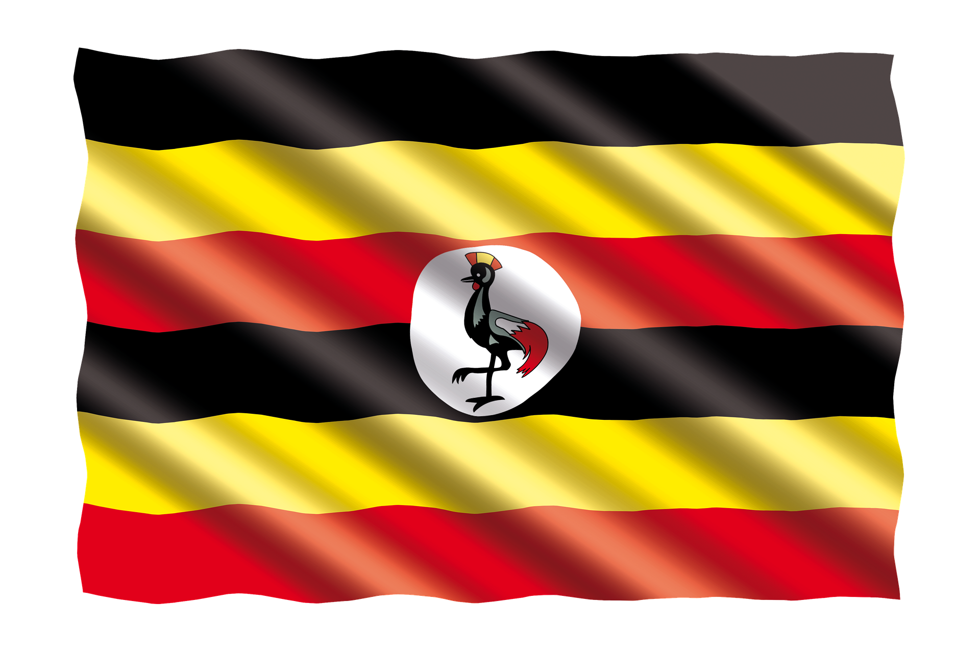 Flag of Uganda (photo credit: pixabay) Flag of Uganda (photo credit: pixabay)
