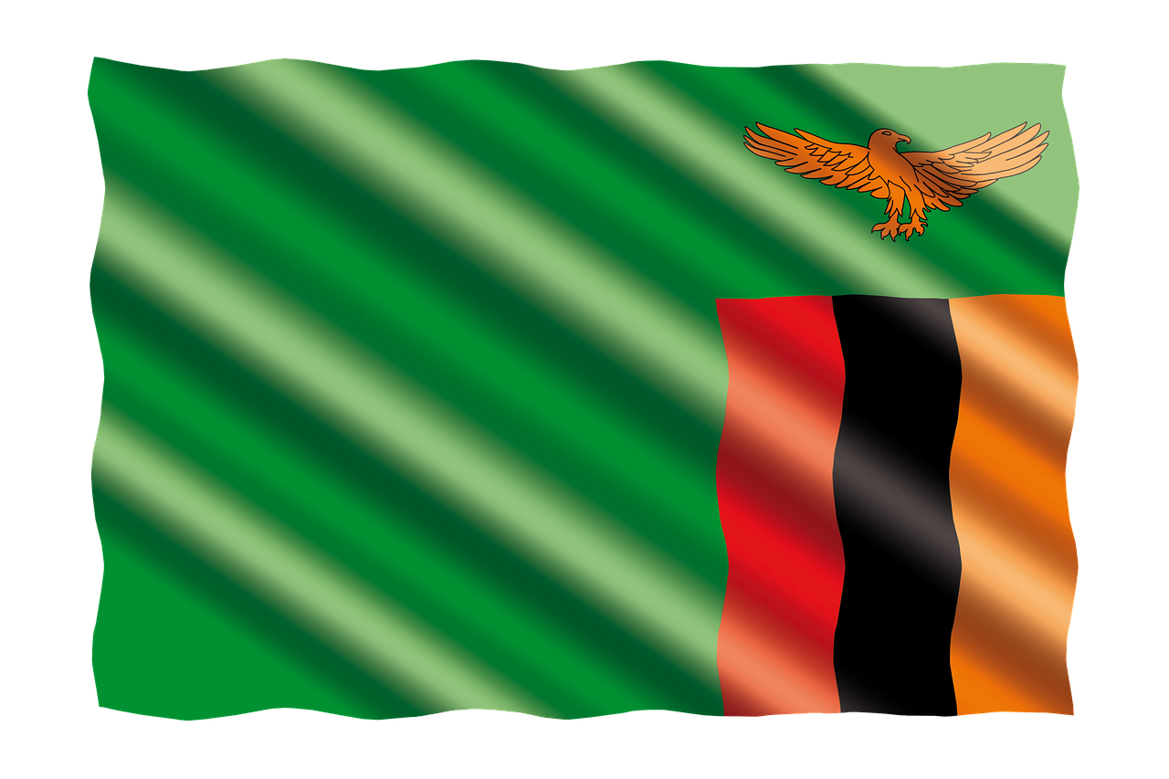 Flag of Zambia (photo credit: jorono via pixabay)