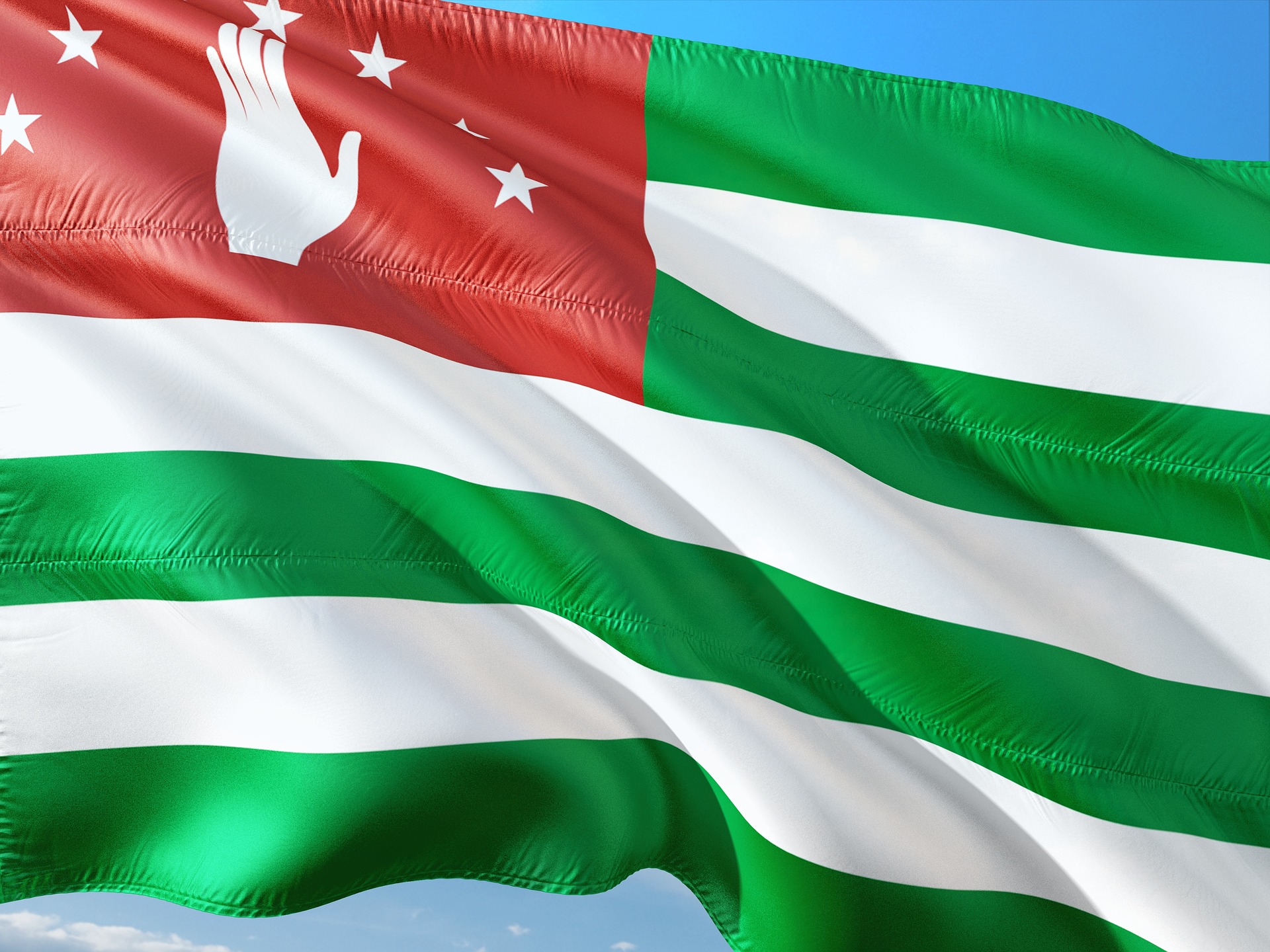 Flag of Abkhazia (photo credit: pixabay) Flag of Abkhazia (photo credit: pixabay)