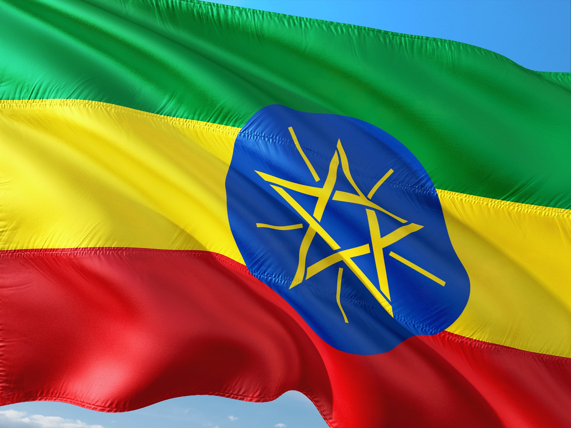 Flag of Ethiopia (photo credit: pixabay)