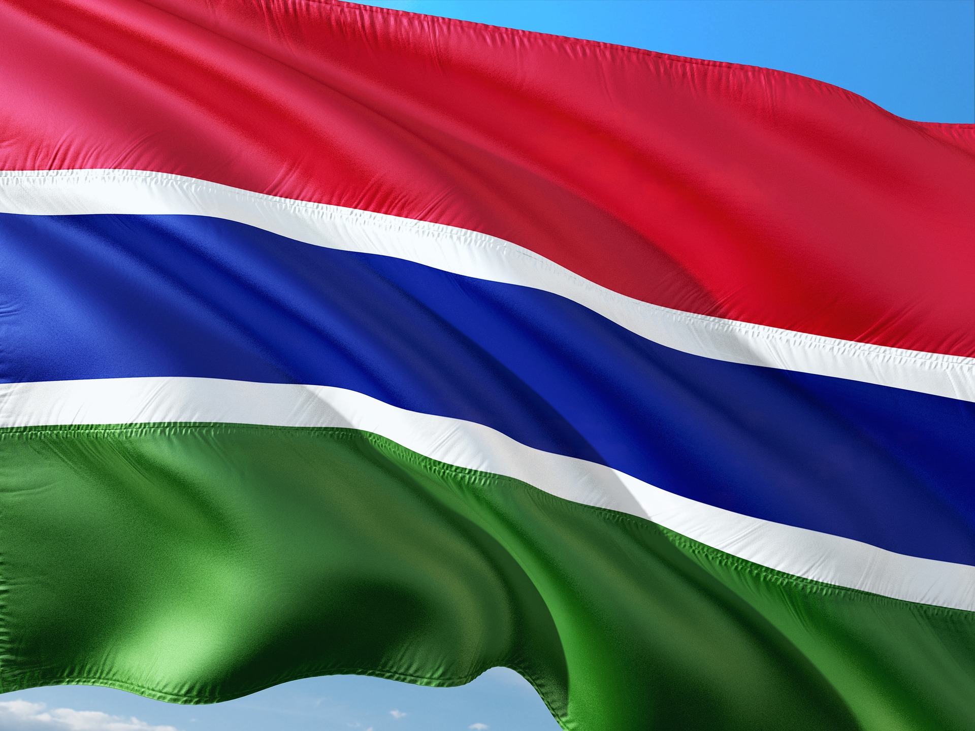 Flag of the Gambia (photo credit: pixabay) Flag of the Gambia (photo credit: pixabay)