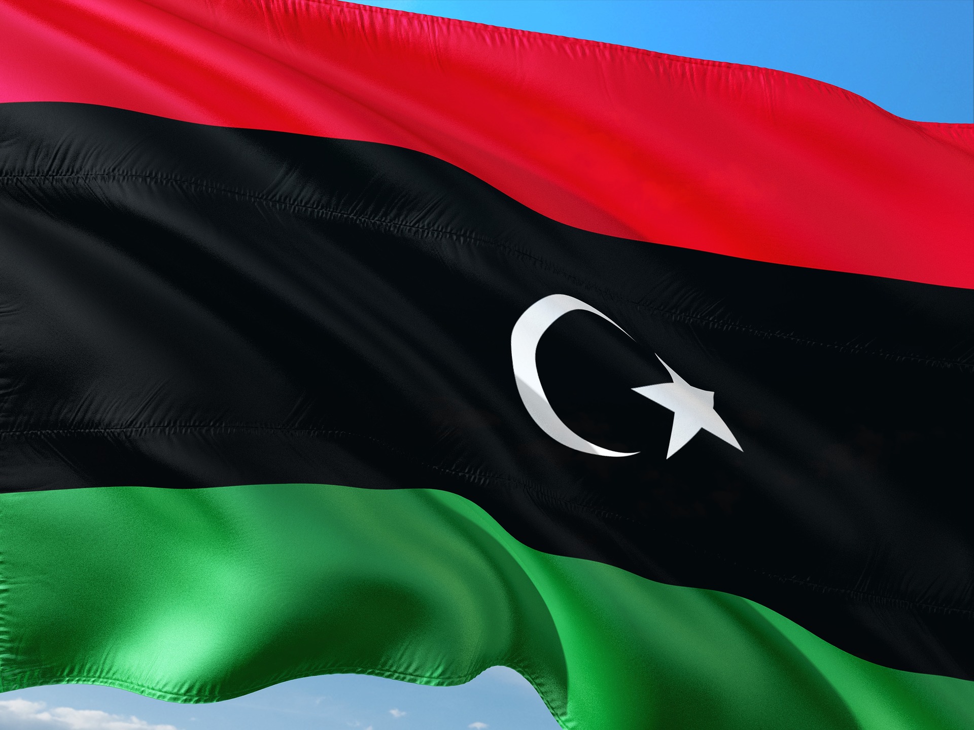 Flag of Libya (photo credit: pixabay)