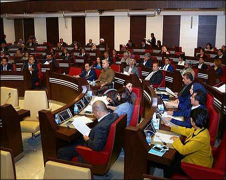 Iraqi Kurdistan parliament. (photo credit: Perleman)