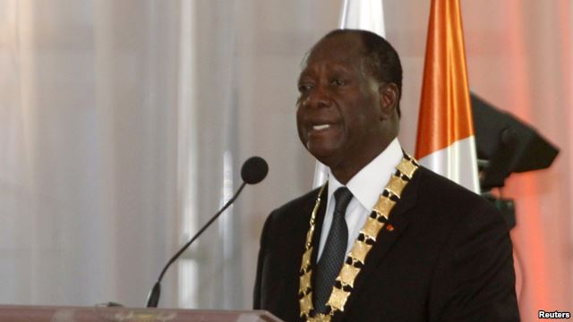 Ivory Coast President Alassane Ouattara (photo credit: VOA) Ivory Coast President Alassane Ouattara (photo credit: VOA)