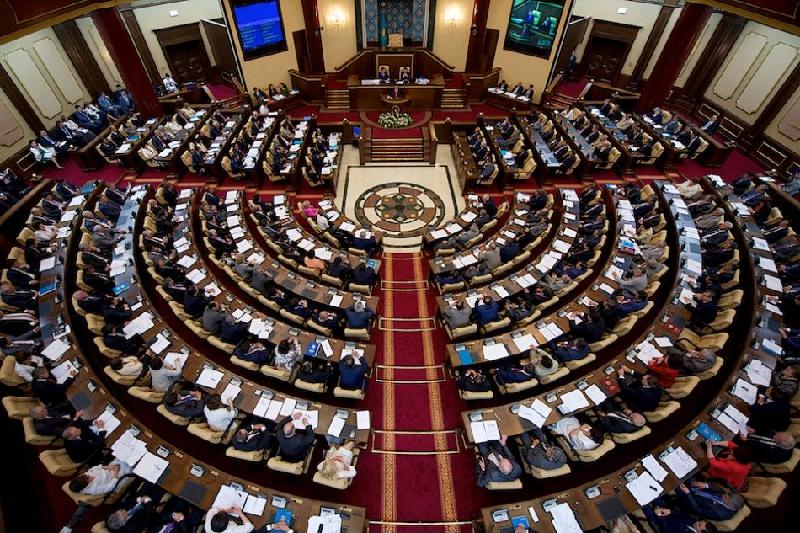 Session of the Parliament of Kazakhstan (Photo credit: inform.kz)