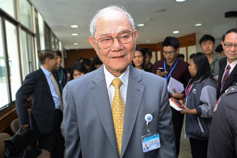 Chairman of the new Constitution Drafting Committee Meechai Ruchupan (photo credit: The Nation)