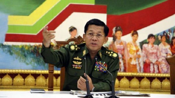 Myanmar's Commander-in-Chief of the Defense Services Senior-General Min Aung Hlaing (photo credit: China Daily)