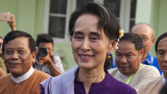 Aung San Suu Kyi: Leader of the NLD (photo credit: AFP) Aung San Suu Kyi: Leader of the NLD (photo credit: AFP)