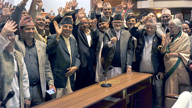 Nepal Constituent Assembly members [photo credit: AFP]
