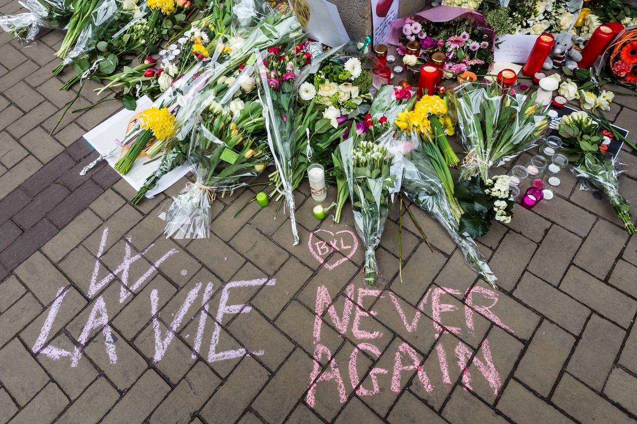 Brussels memorials (photo credit:Associated Press)