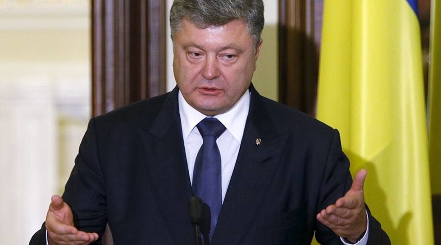 Ukrainian President Petro Poroshenko [photo credit: Reuters]