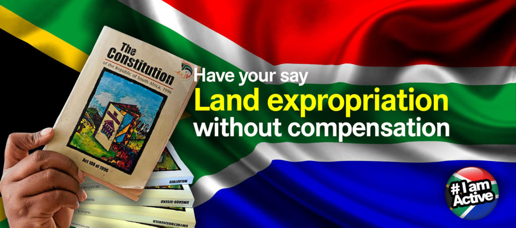 Advertisement for public comments on land expropriation bill (photo credit: dearsouthafrica.co.za) Advertisement for public comments on land expropriation bill (photo credit: dearsouthafrica.co.za)