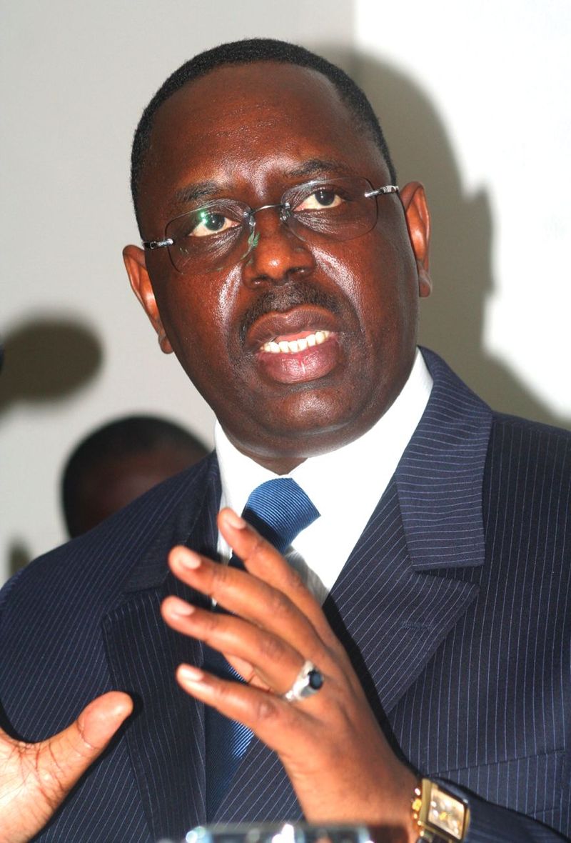 Senegalese President Macky Sall (photo credit: Wikipedia) Senegalese President Macky Sall (photo credit: Wikipedia)