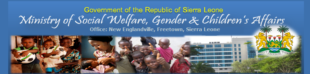 Photo credit: Government of Sierra Leone Photo credit: Government of Sierra Leone