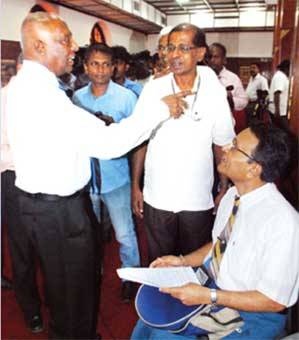 Members of the Public Representations Committee on Constitutional Reforms (Lankanewspapers.com)