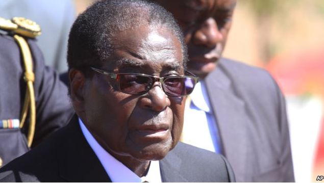 FILE - Zimbabwean President, Robert Mugabe.