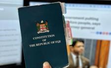 Fiji's 2013 Constitution (credit: Kelvin Anthony via RNZ Pacific) Fiji's 2013 Constitution (credit: Kelvin Anthony via RNZ Pacific)