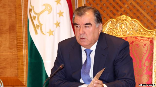 Tajik President Emomali Rahmon (photo credit: Radio Free Europe) Tajik President Emomali Rahmon (photo credit: Radio Free Europe)
