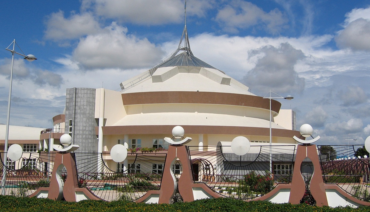 Parliament building in Tanzania's legislative capital, Dodoma Parliament building in Tanzania's legislative capital, Dodoma